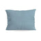 Zelesta Pure Uni Baumwolle Kissenbezüge Set von 2 - Pastellblau