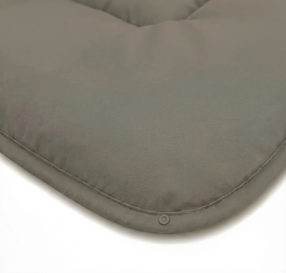 Zelesta Pure Uni 4-Jahreszeiten Nahtlose Baumwollbettdecke - Anthrazit