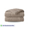 Zelesta Pure Design Baumwolle Bettdecke - Brown Stripes