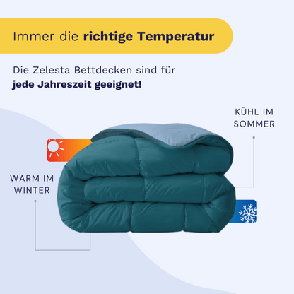 Zelesta Royalbed - Petrol & Bluefog