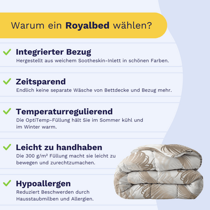 Zelesta Royalbed - Palm Leaves
