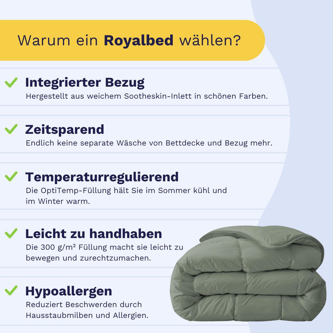 Zelesta Royalbed - Pastellgrün