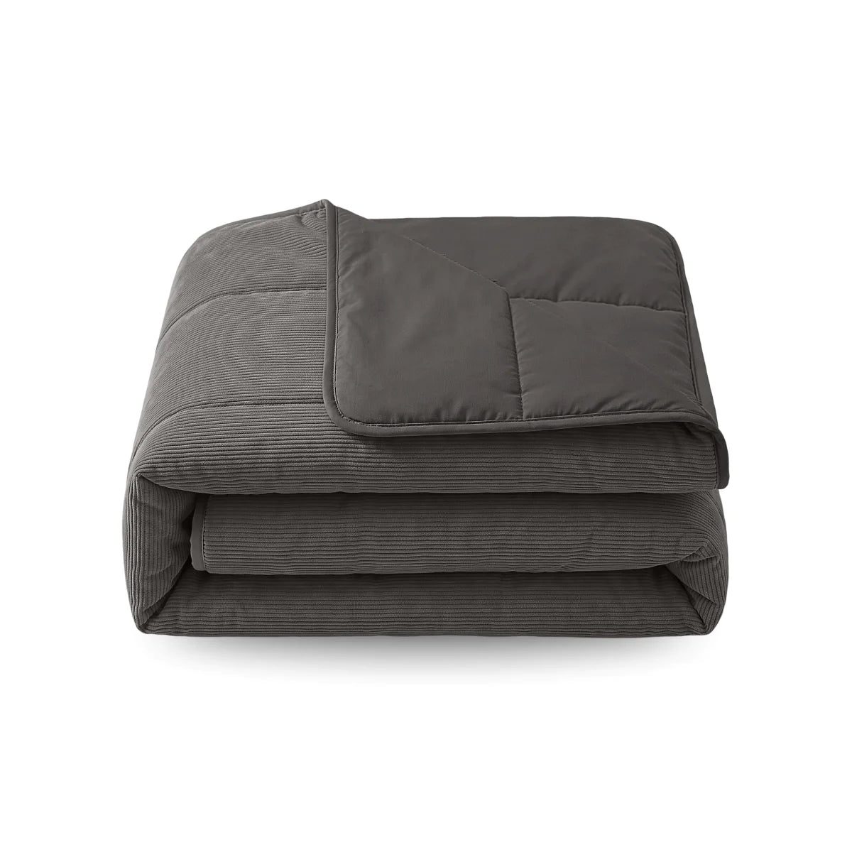 Zelesta Special Corduroy Cotton Bettdecke - Anthrazit