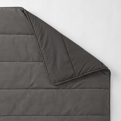 Zelesta Special Corduroy Cotton Bettdecke - Anthrazit