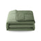 Zelesta Special Corduroy Cotton Bettdecke - Waldgrün