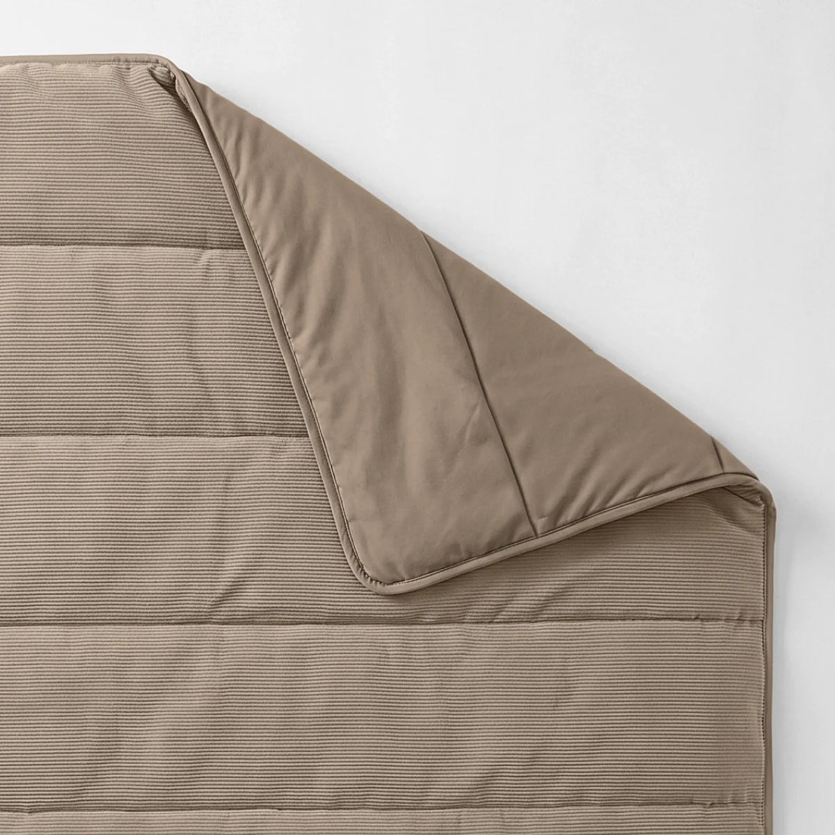 Zelesta Special Corduroy Cotton Bettdecke - Taupe