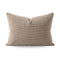 Zelesta Special Corduroy Cotton Kissenbezüge Set von 2 - Taupe