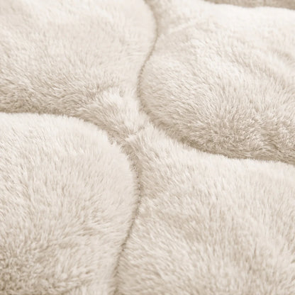 Zelesta Special Teddy Faux Fur Bettdecke - Marshmallow weiß