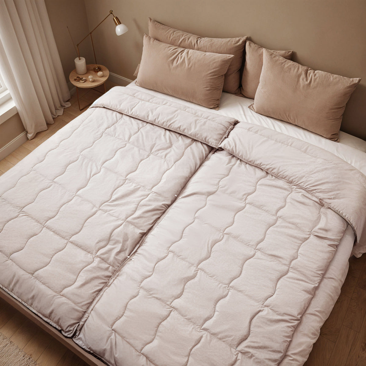 Stimmungsbild vom Zelesta Flexibed - Taupe