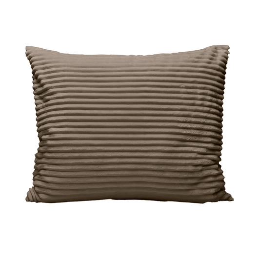 Packshot vom Zelesta Teddy Groovebed Kissenbezüge Set von 2 - Taupe