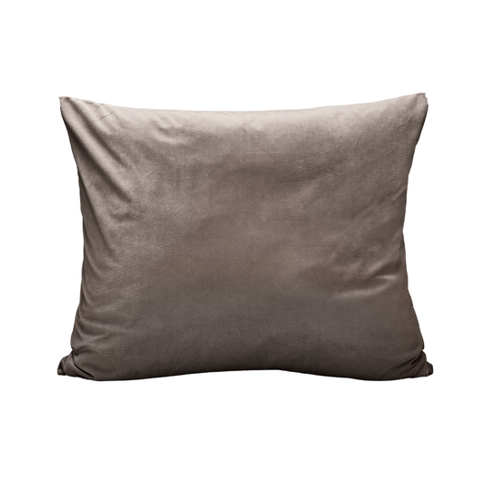 Packshot vom Zelesta Velvetbed Kissenbezüge Set von 2 - Taupe