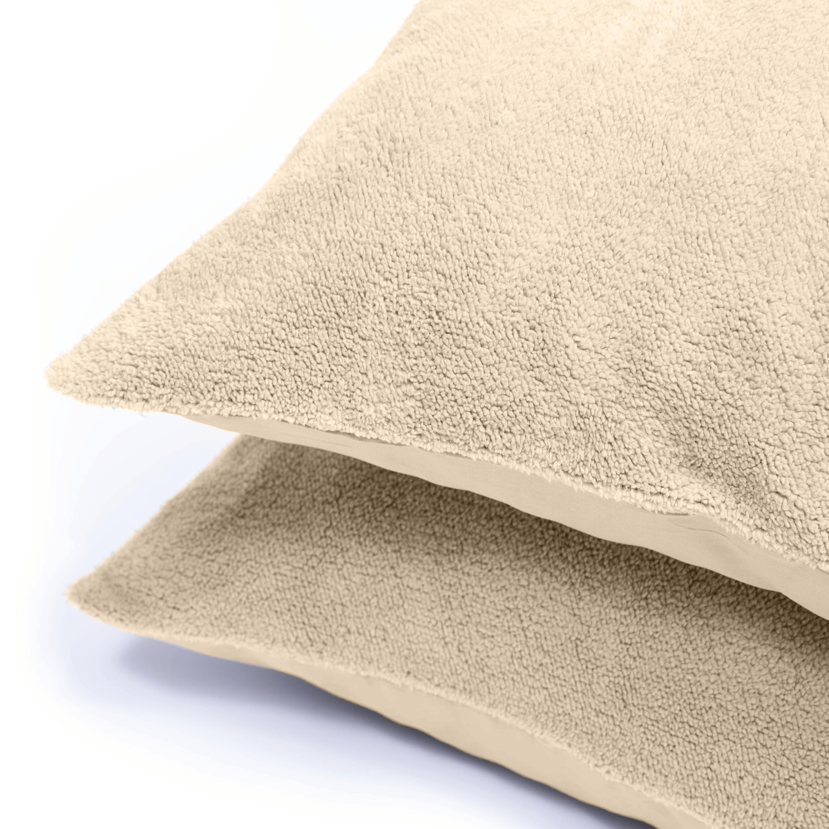 Kuschelweiche-Teddy-Kissenbezüge-60x70cm-in-taupe
