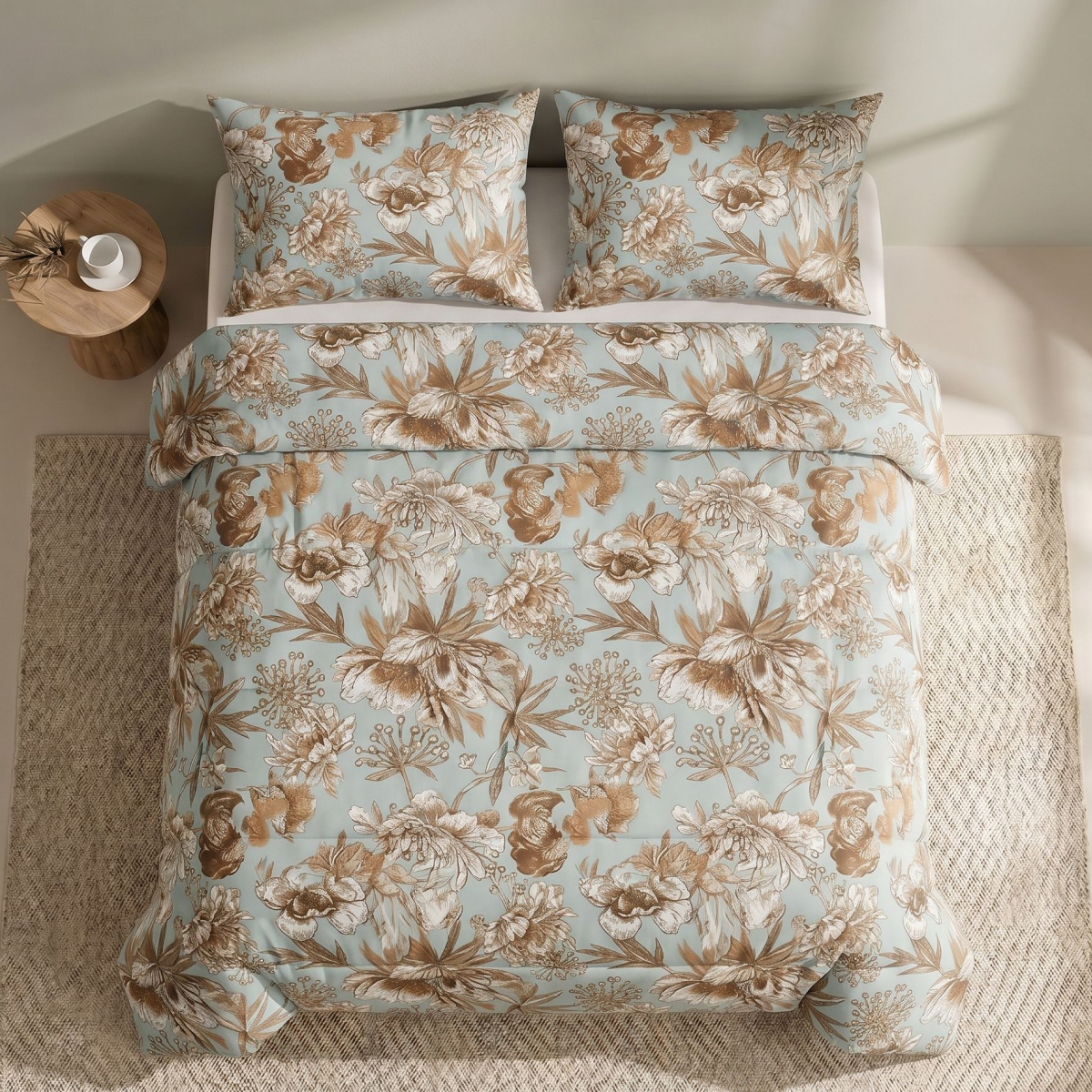 Zelesta Comfort Design Sommerbettdecke - Botanic Chique