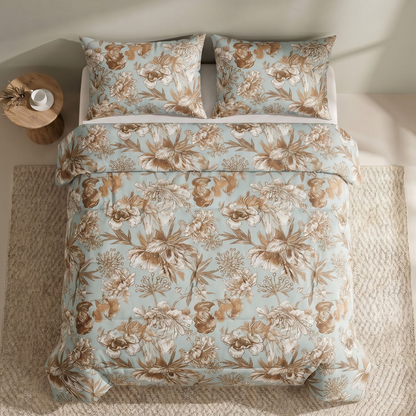 Zelesta Comfort Design Sommerbettdecke - Botanic Chique