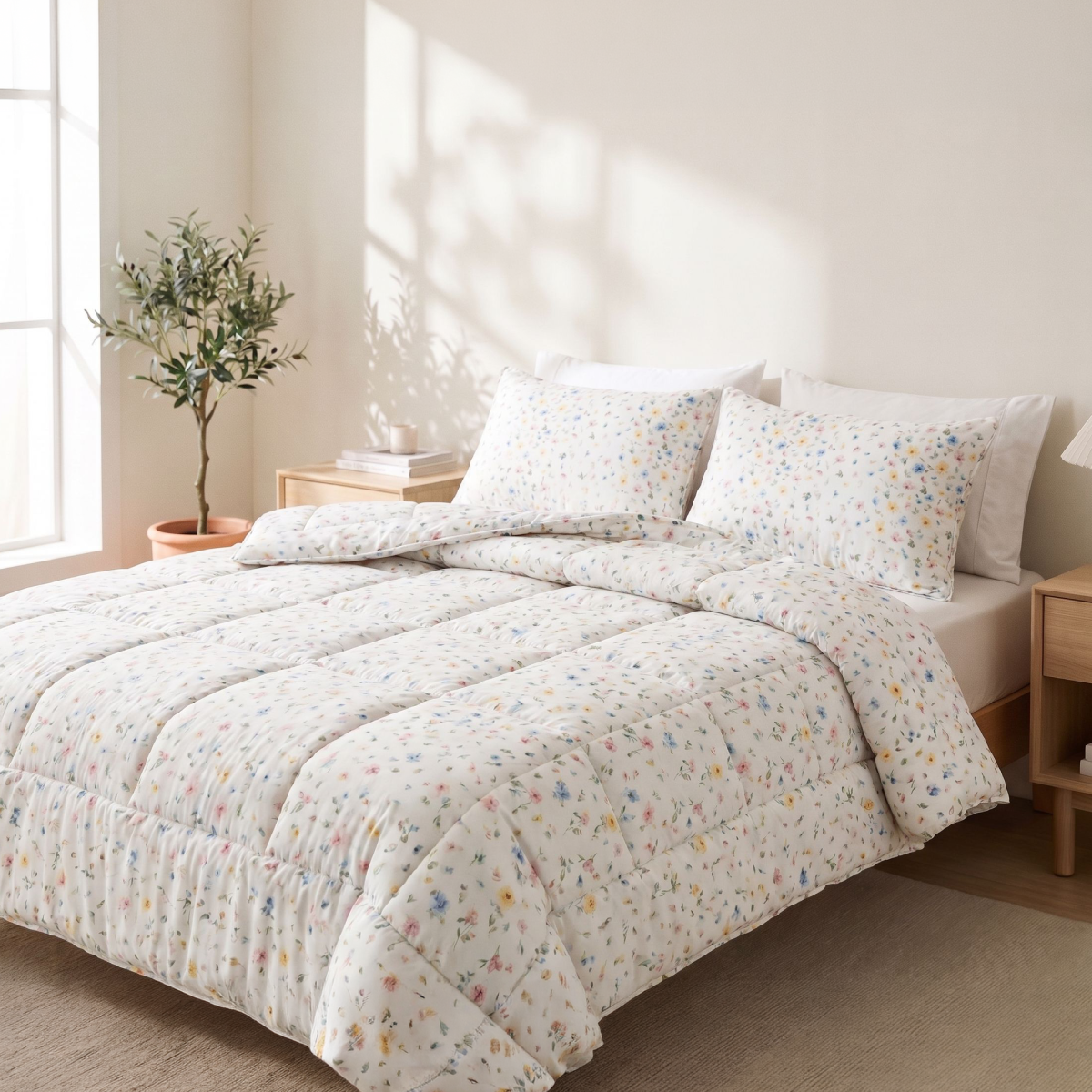 Zelesta Comfort Design Sommerbettdecke - Spring Bloom