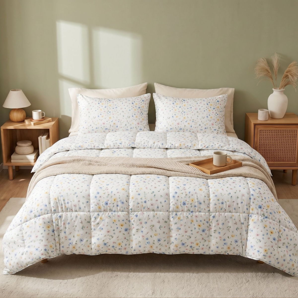 Zelesta Comfort Design Sommerbettdecke - Spring Bloom