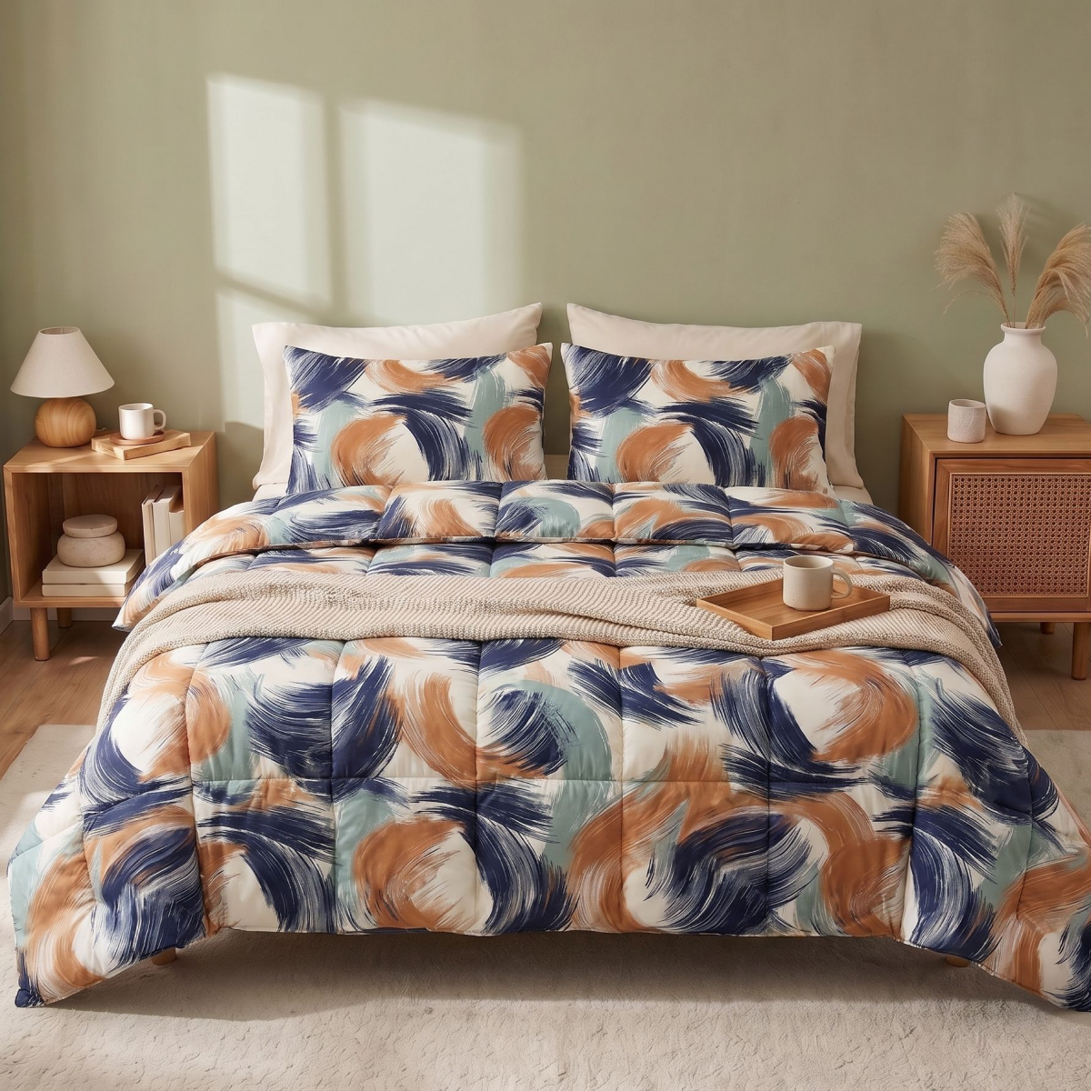 Zelesta Comfort Design Sommerbettdecke - Urban Brush