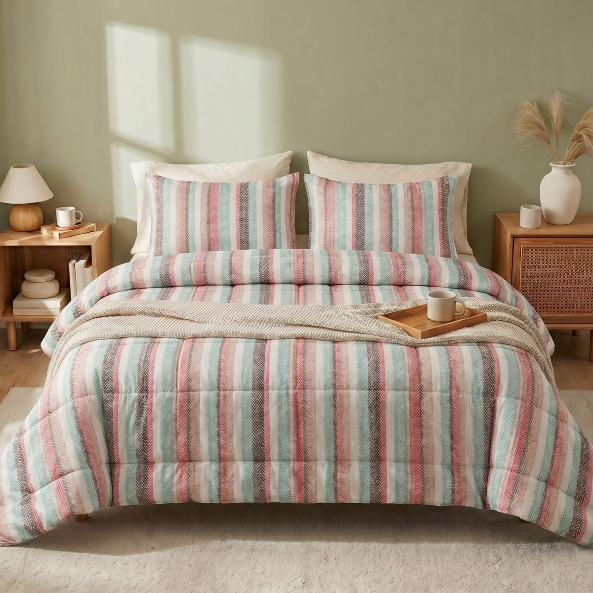 Zelesta Comfort Design Sommerbettdecke - Vintage Vibe