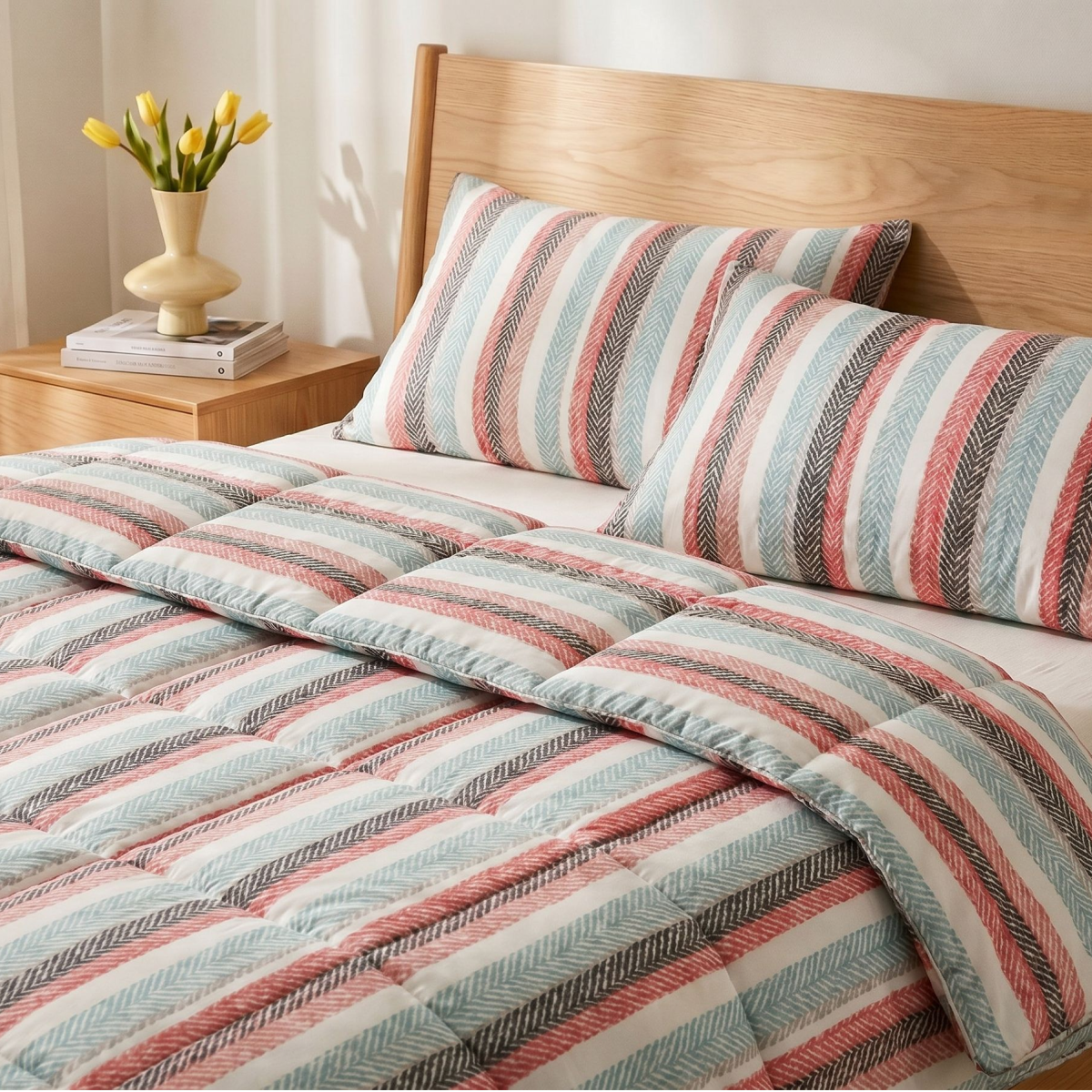 Zelesta Comfort Design Sommerbettdecke - Vintage Vibe