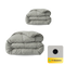 Zelesta Wonderbed 4 Seasons Double Baumwolle - Morning Grey