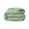 Zelesta Pure Uni Baumwolle Bettdecke - Natural Green