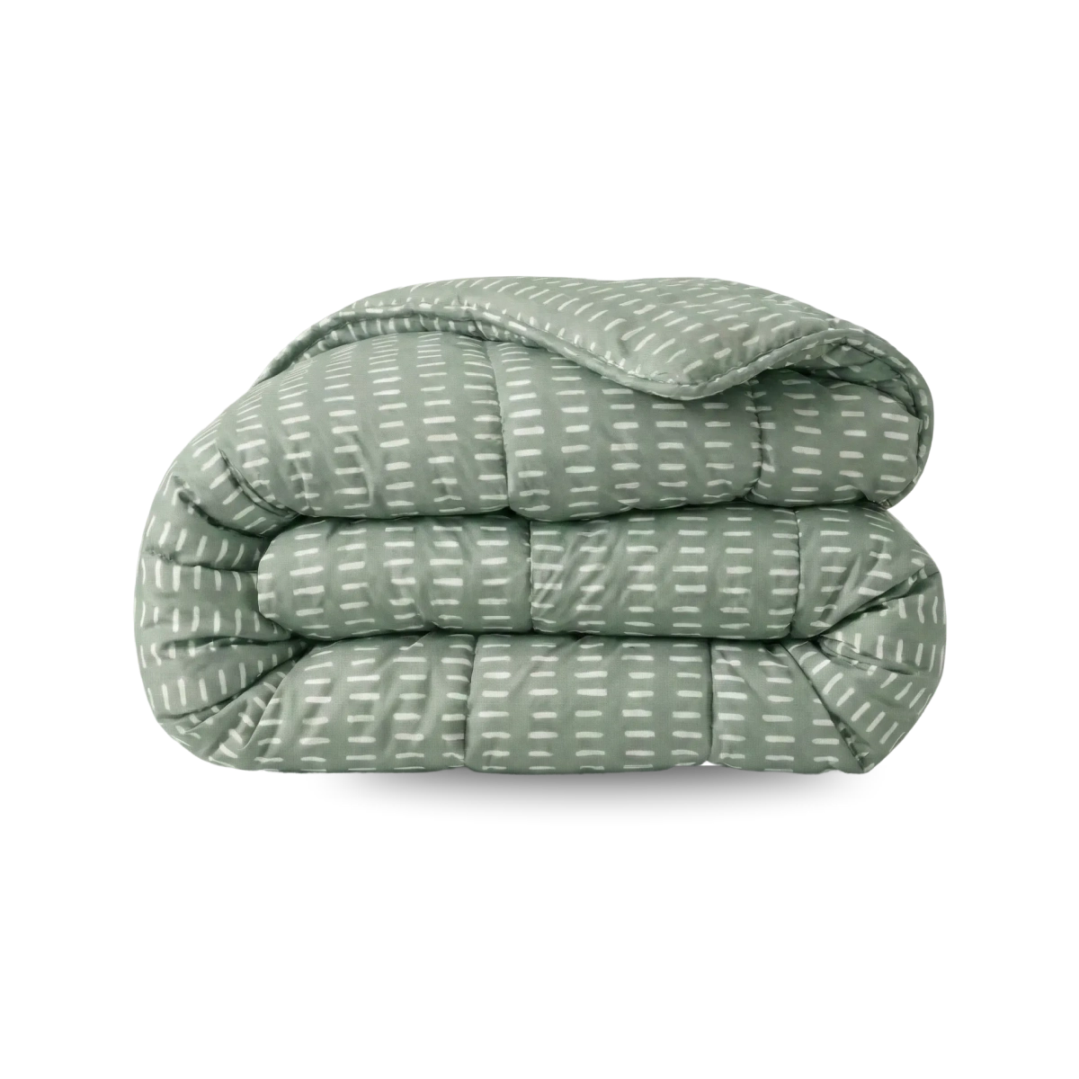 Zelesta Comfort Design Bettdecke - Olive Stitches