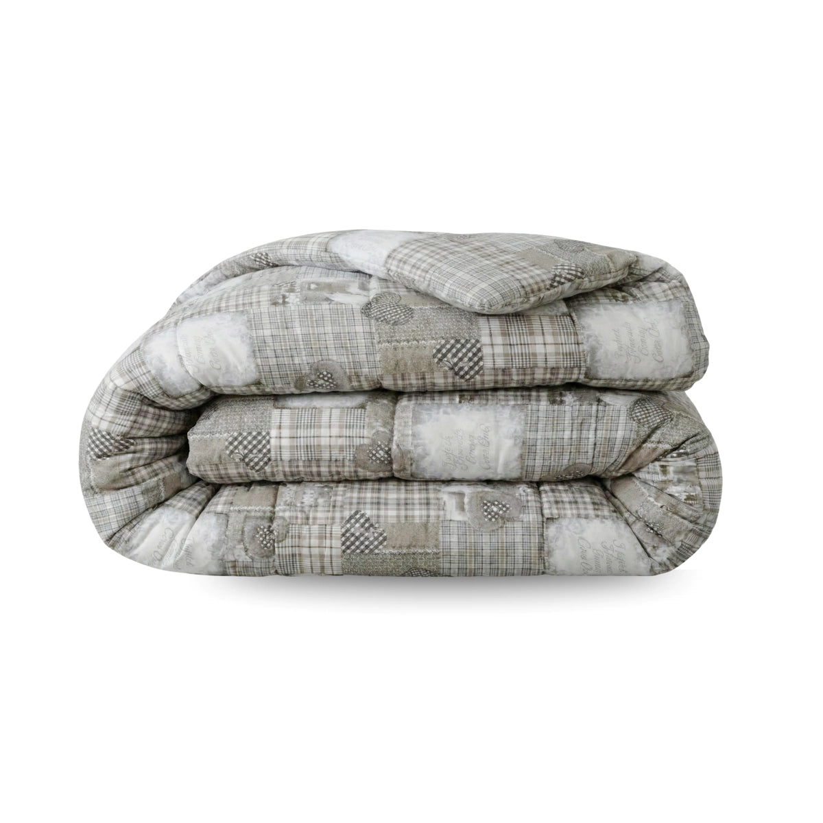 Zelesta Comfort Design Sommerbettdecke - Patchwork Hearts