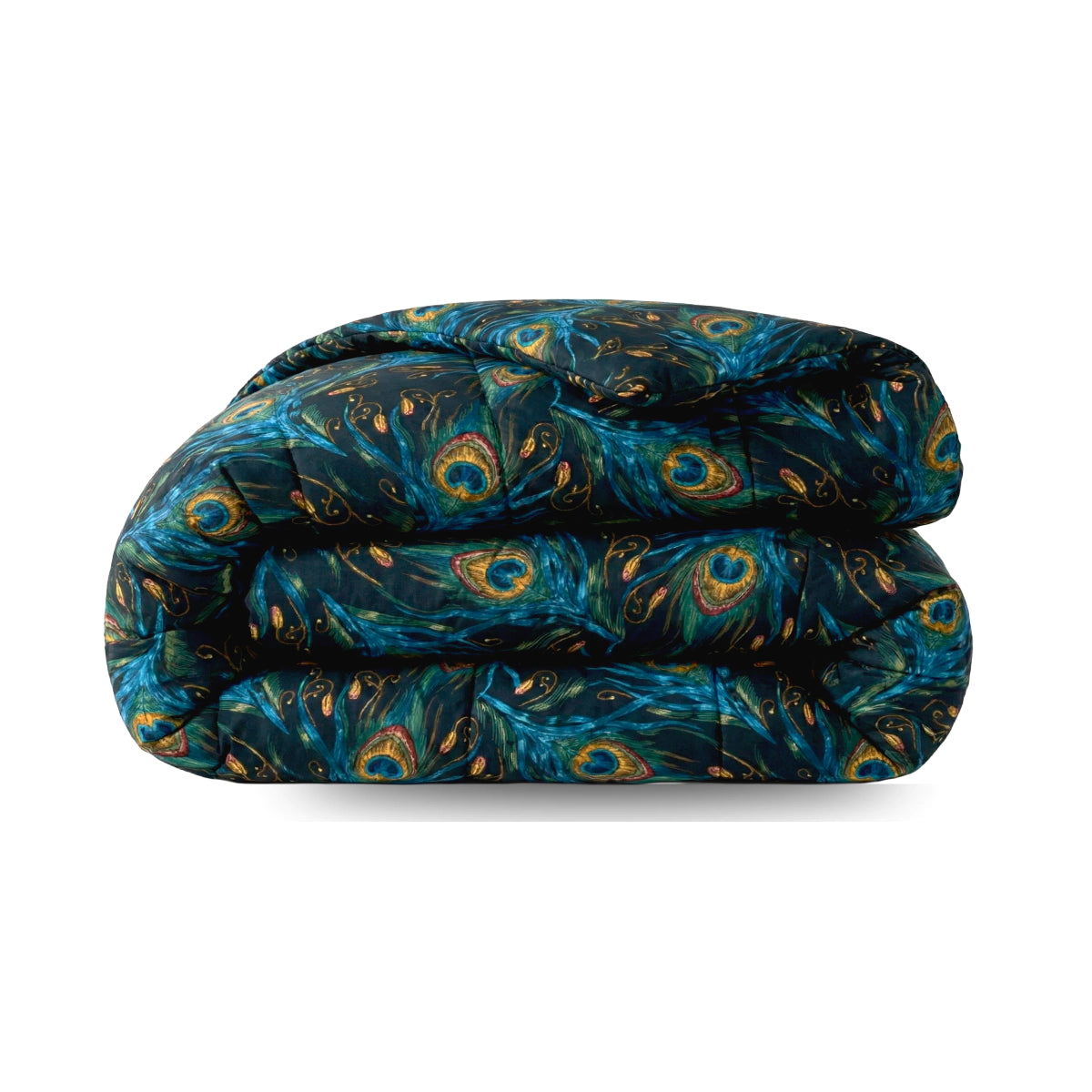 Zelesta Comfort Design Sommerbettdecke - Peacock Feathers