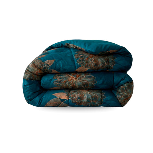 Zelesta Comfort Design Bettdecke - Königliche Blumen