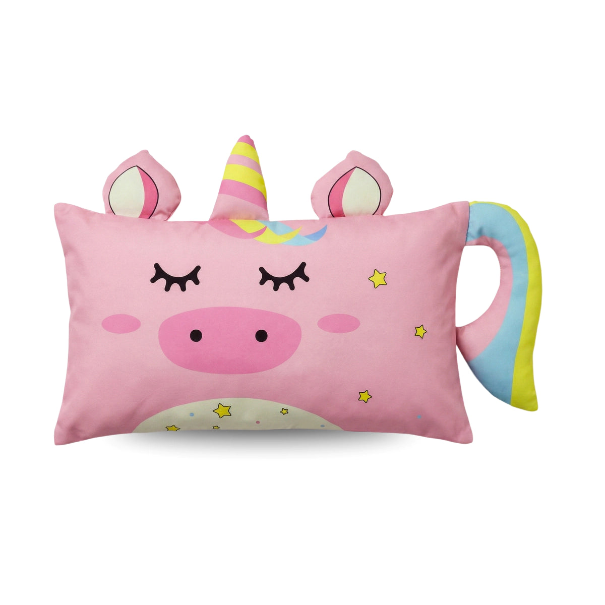 Kinderkissen Luna Einhorn - Rosa