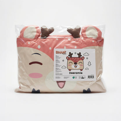 Kinderkissen Holley Kleines Reh - Braun/Beige