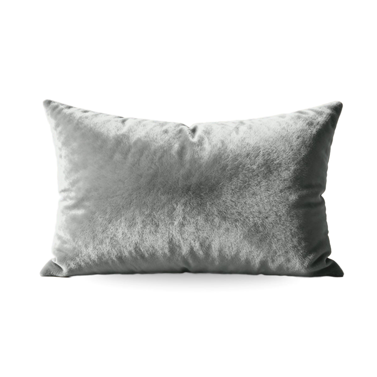 Rechteckige khakifarbene Zelesta Flanel Uni Kissenbezüge Set von 2 in 80x80cm, präsentiert vor einem weißen Hintergrund.