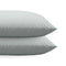 Zelesta Comfort Uni diamond Kissenbezug Set von 2 – Grau-Blau