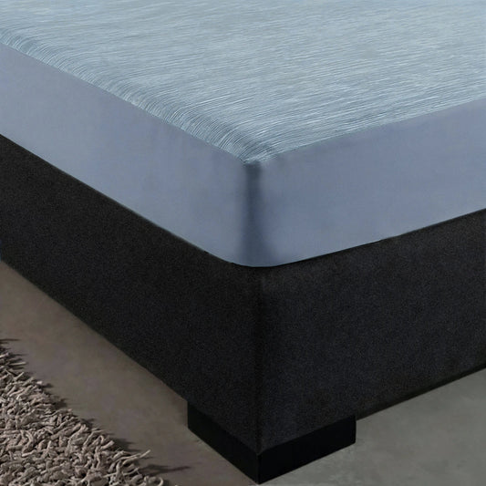 Zelesta Special Cooling Blend Spannbettlaken - Sanftes Blau