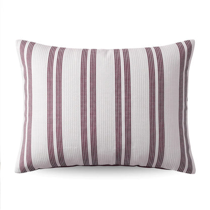 Zelesta Special Hampton Kissenbezug 2er-Set - Bordeauxrot