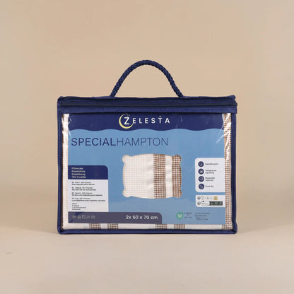 Zelesta Special Hampton Kissenbezug 2er-Set - Taupe