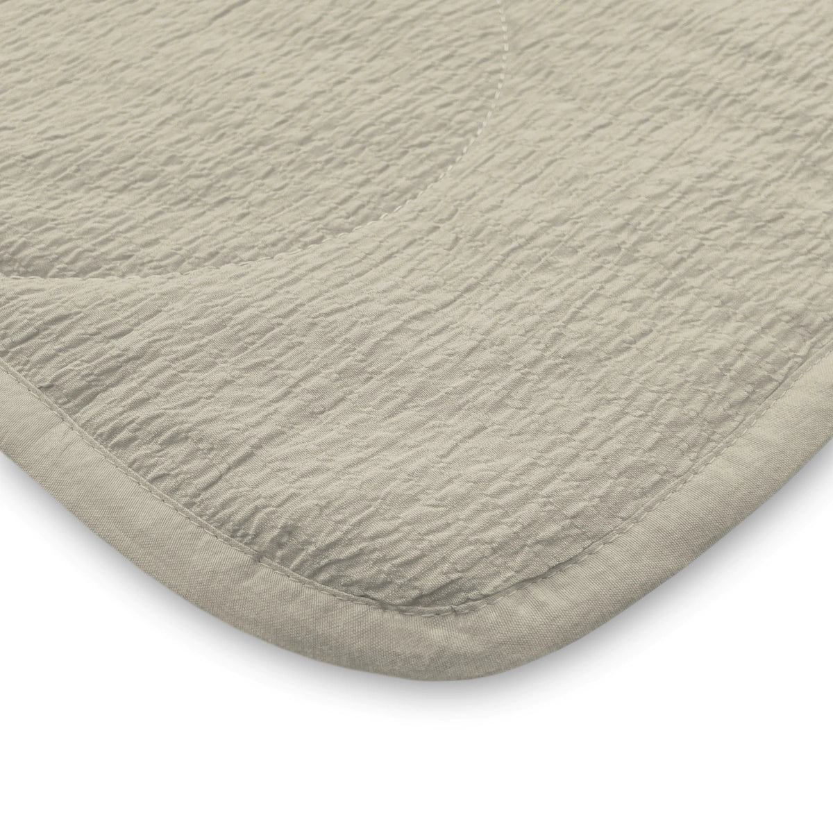 Zelesta Special Seersucker Sommerbettdecke - Mandelmilch Beige
