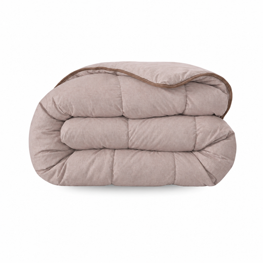 Zelesta Comfort Structure Bettdecke - Taupe