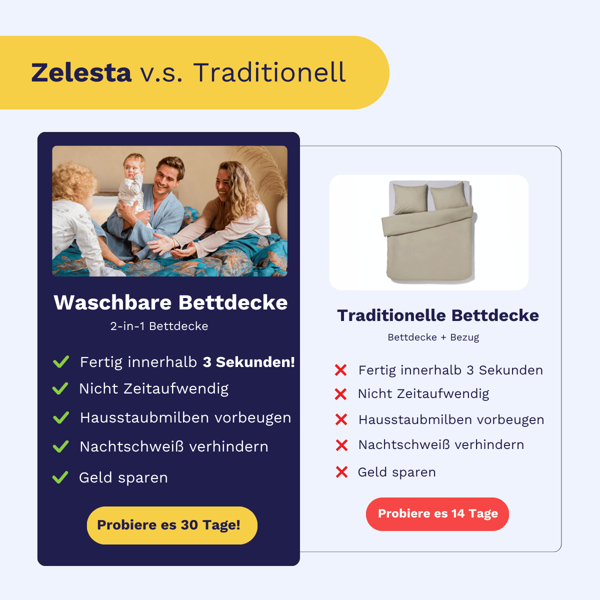 Zelesta Royalbed - Schwarz & Anthrazit
