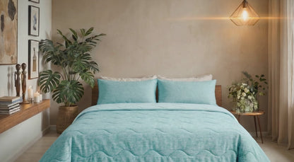 Zelesta Special Cooling Blend Sommerbettdecke - Frisches Mintgrün