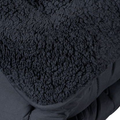 zelesta-Waschbar und Stilvoll - Modernes-Teddybed-in-Anthrazit-ist-waschbar-und-hat-einen-stilvollen-Look