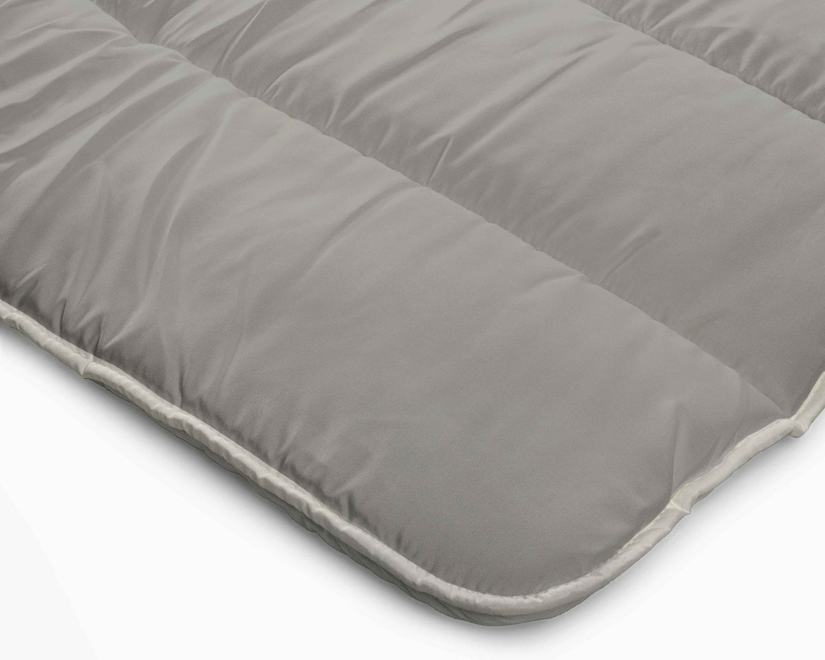 Zelesta Royalbed - Zartes Grau & Creme