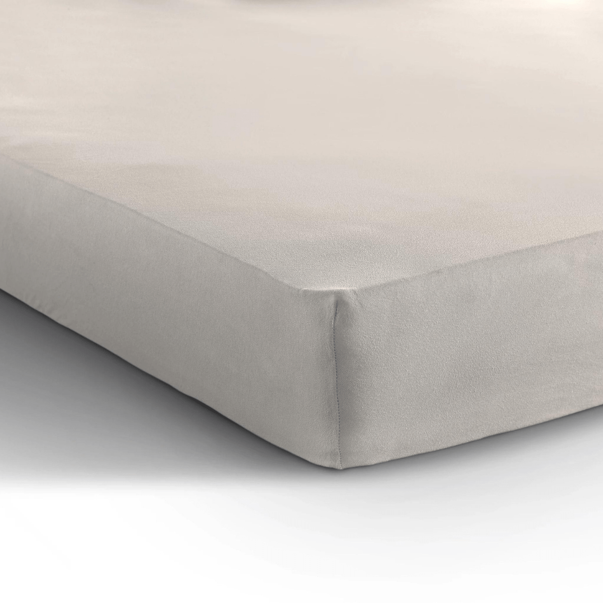 Spannbetttuch Single Jersey Creme