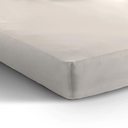 Spannbetttuch Single Jersey Creme