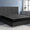 Primaviera Satin Deluxe Spannbettuch Schwarz